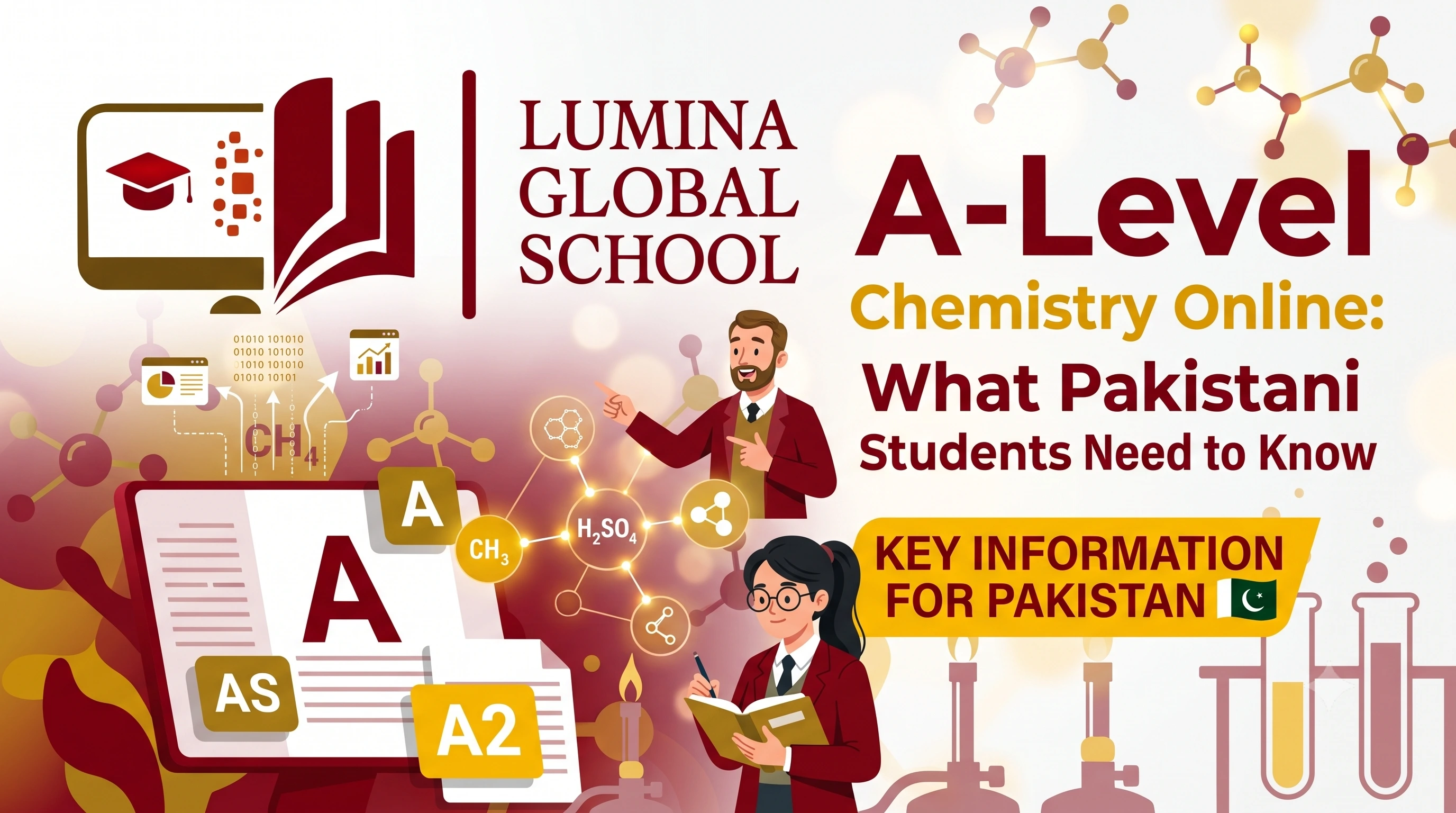 A-Level Chemistry Online: What Pakistani Students Need to Know